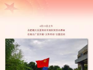 忠誠(chéng)向黨，行動(dòng)踐行——精大黨總支部組織開(kāi)展“義務(wù)